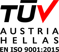 TUV Austria Hellas ISO 9001 logo