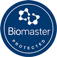 biomaster protected sign